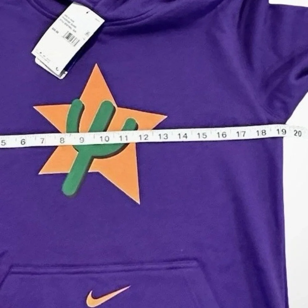 Nike Phoenix Suns Youth XL Hoodie NWT Purple City Edition Cactus Star 9Z2B7NBEL
